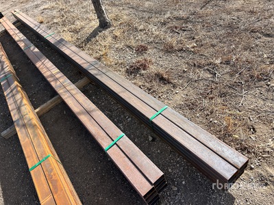 Quantity of (8) 2025 Kit Containers 25 ft x 6 in Tube (Unused)