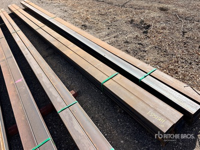 Quantity of (8) 2025 Kit Containers 25 ft 6 in Pipe (Unused)