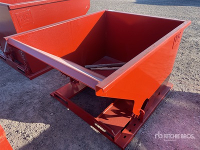 2025 Kit Containers 1.5YFT-SST 1.5 cyd Self-Dumping Hopper (Unused)