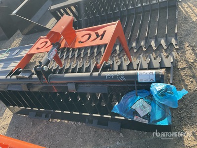 2025 Kit Containers QT-SG-S76-V3 Skid Steer Grapple (Unused)