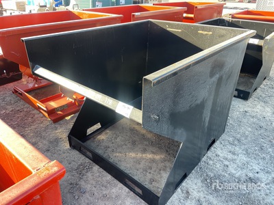 2025 Kit Containers 2YFT-SST 2 cyd Skid Steer Dump Hopper (Unused)