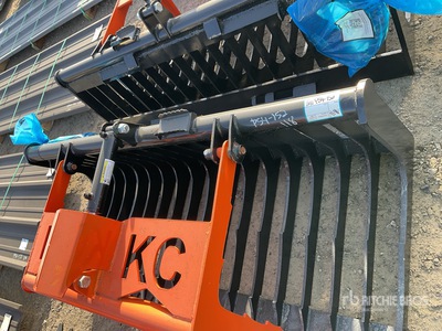 2025 Kit Containers QT-SG-S76-V3 Skid Steer Grapple (Unused)