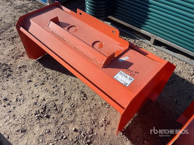 2025 Kit Containers MSS-SPE-4-23 48 in Mini Skid Steer Snow Pusher (Unused)