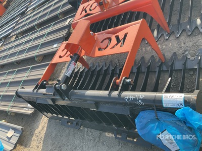 2025 Kit Containers QT-SG-S76-V3 Skid Steer Snow Pusher (Unused)