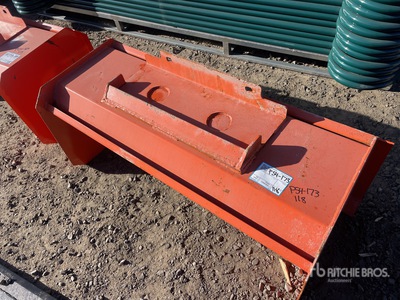 2025 Kit Containers MSS-SPE-4-23 48 in Mini Skid Steer Snow Pusher (Unused)