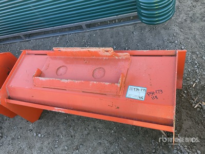 2025 Kit Containers MSS-SPE-4-23 Skid Steer Snow Pusher (Unused)