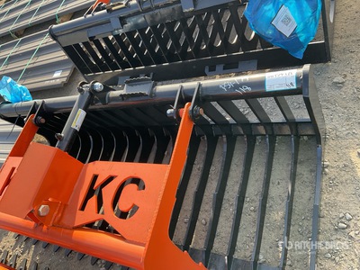 2025 Kit Containers QT-SG-S76-V3 Skid Steer Grapple (Unused)