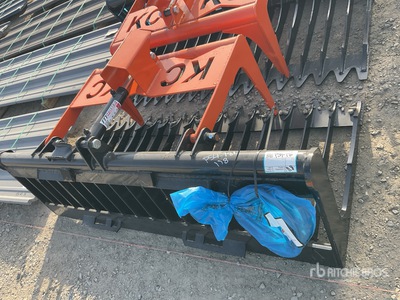 2025 Kit Containers QT-SG-S76-V3 Skid Steer Grapple (Unused)