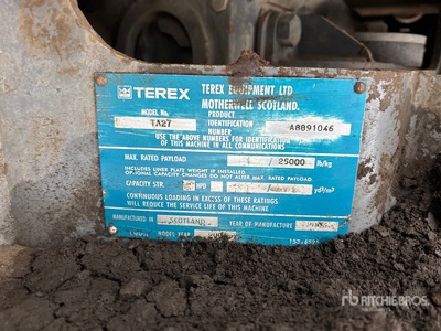 2007 Terex TA27 Tombereau