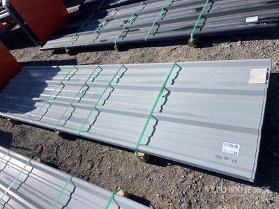 Quantity of 2025 Kit Containers Corrugated Siding (Unused)