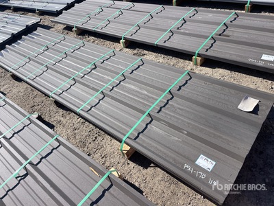 Quantity of 2025 Kit Containers Corrugated Siding (Unused)