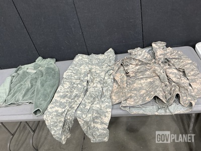 (11) Parkas, (12) Pairs of Cold Weather Trousers & (38) Jackets