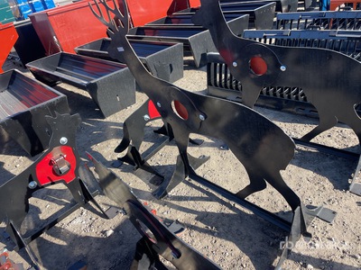 2025 Kit Containers AR500ATDEER Steel Shooting Target (Unused)