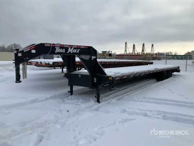 2025 Trail Maxx MAX212-40 17500 lb 40 ft T/A Gooseneck Equipment Trailer