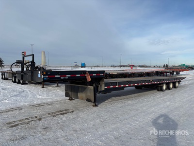 2008 Felling FT-100 53 ft Tri/A Remorques à Essieux Coulissants