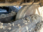 Undercarriage with Right Idler