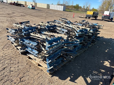 Quantity of (7) Pallets of Concrete Scaffolding Brackets