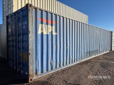 2007 40 ft High Cube Storage Container