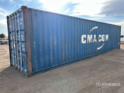 2008 40 ft High Cube Storage Container
