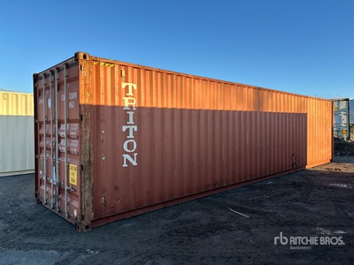 2010 40 ft High Cube Contenedor de almacenamiento