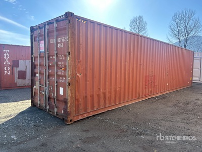 40 ft High Cube Lagercontainer