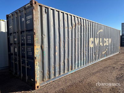 2008 40 ft High Cube Storage Container