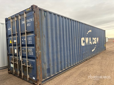 2011 40 ft High Cube Storage Container