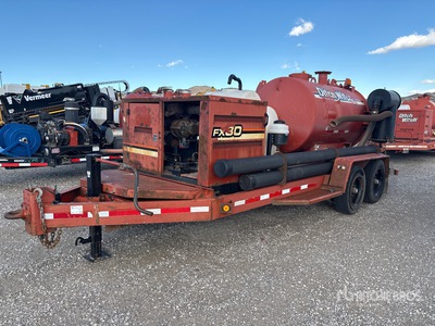 2011 Ditch Witch FX30 800 gal T/A Remorque d'excavation sous vide
