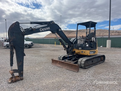 2015 John Deere 50G Mini Excavadora