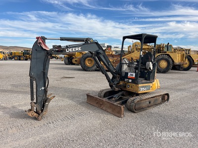 2014 John Deere 35G Mini Excavadora
