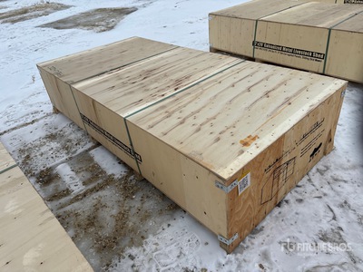 MSC1220F 12 ft x 20 ft Metal Livestock Shelter (Unused)