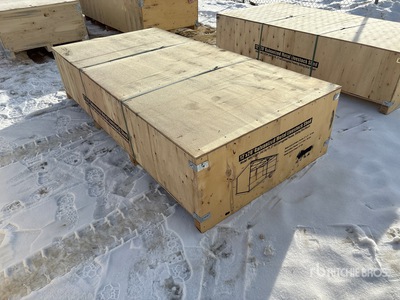 MSC1220F 12 ft x 20 ft Metal Livestock Shelter (Unused)