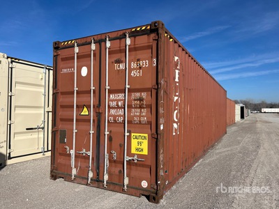 40 ft High Cube コンテナ機械