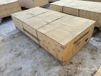 MSC1220F 12 ft x 20 ft Metal Abri pour le bétail (Unused)