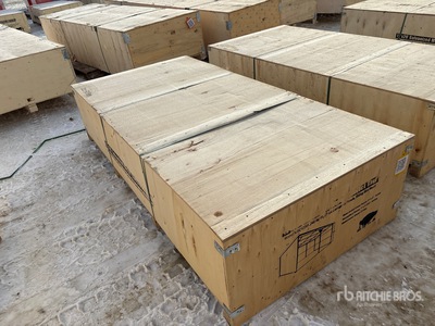 MSC1220F 12 ft x 20 ft Metal Livestock Shelter (Unused)