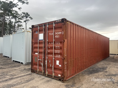 2010 40 ft High Cube Storage Container
