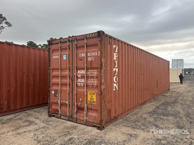 2007 40 ft High Cube Storage Container