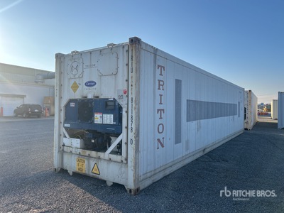 40 ft High Cube Refrigerated Lagercontainer (Inoperable)