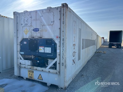 40 ft High Cube Refrigerated Storage Container (Inoperable)