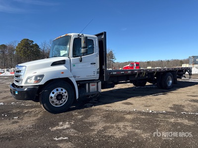 2019 Hino 338 4x2 Platte vrachtwagen