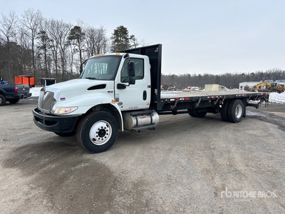 2020 International MV607 4x2 Flatbed Truck