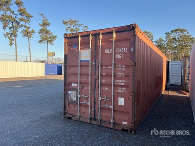 2007 40 ft High Cube Storage Container