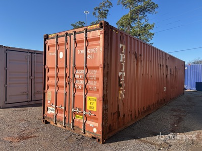 2014 40 ft High Cube Storage Container