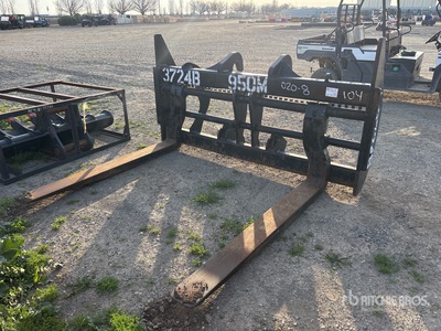 72 in Q/C Radladergabeln - Fits Cat 950M