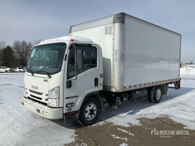 2021 Isuzu NPR HD 4x2 Van Truck