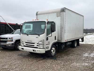 2019 Isuzu NPR 4x2 Cargo Van Truck