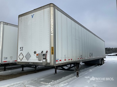 2015 Vanguard National VXP 53 ft x 102 in T/A Geschlossene Anhänger