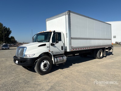 2019 International MV607 4x2 Van Truck