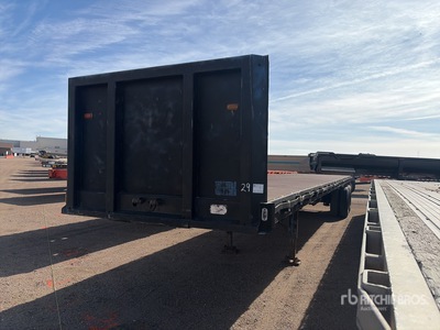 1997 Transcraft 48 ft T/A Flatbed Trailer