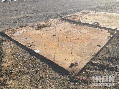 8 ft x 10 ft (1 in Thick) Road Steel Plates